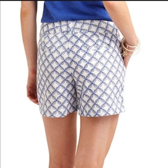 Vineyard Vines Dayboat Leaf Print Ocean Reef Short - Picture 2 of 8